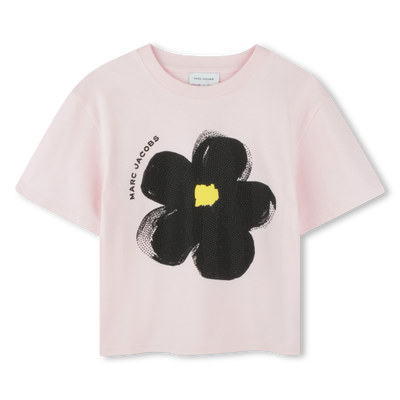 Kurzarm-T-Shirt aus Baumwolle MARC JACOBS GIRL