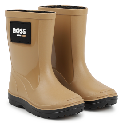 Regenstiefel aus 2 Materialien BOSS BOY