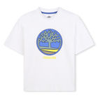 Kurz&auml;rmeliges T-Shirt aus Jersey, WEISS, hi-res
