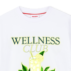 Kurz&auml;rmeliges t-shirt HUGO 
                    BOY