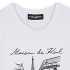 Kurz&auml;rmeliges T-Shirt KARL LAGERFELD KIDS 
                    GIRL