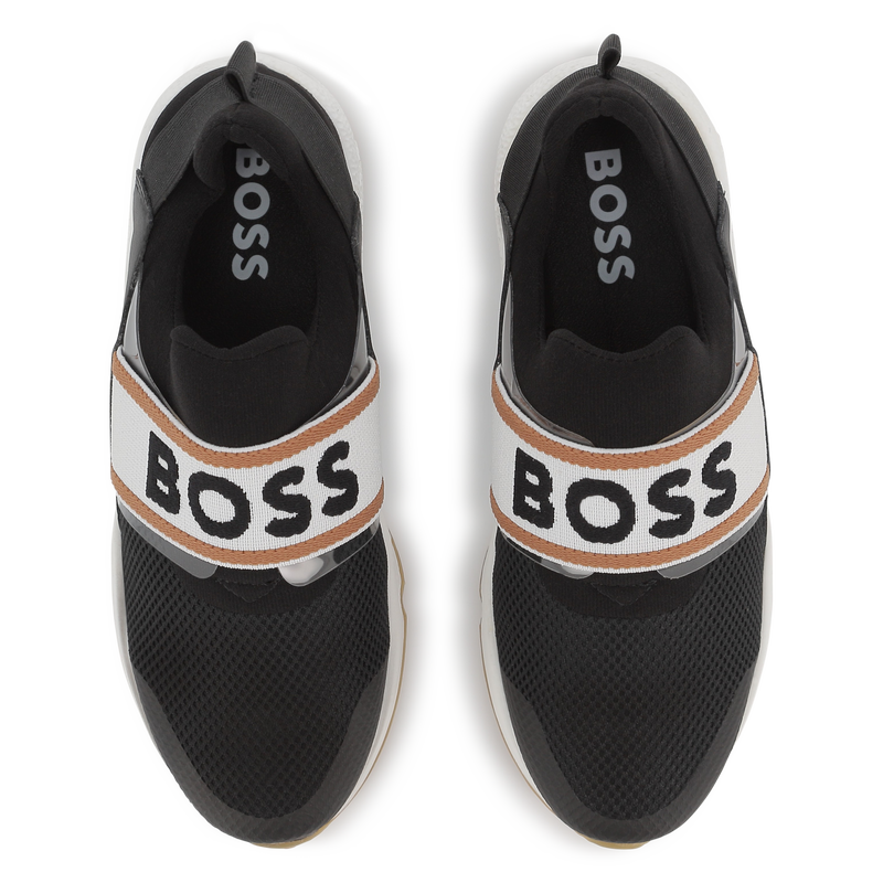 Niedrige Sneaker mit Stretch BOSS 
                        BOY