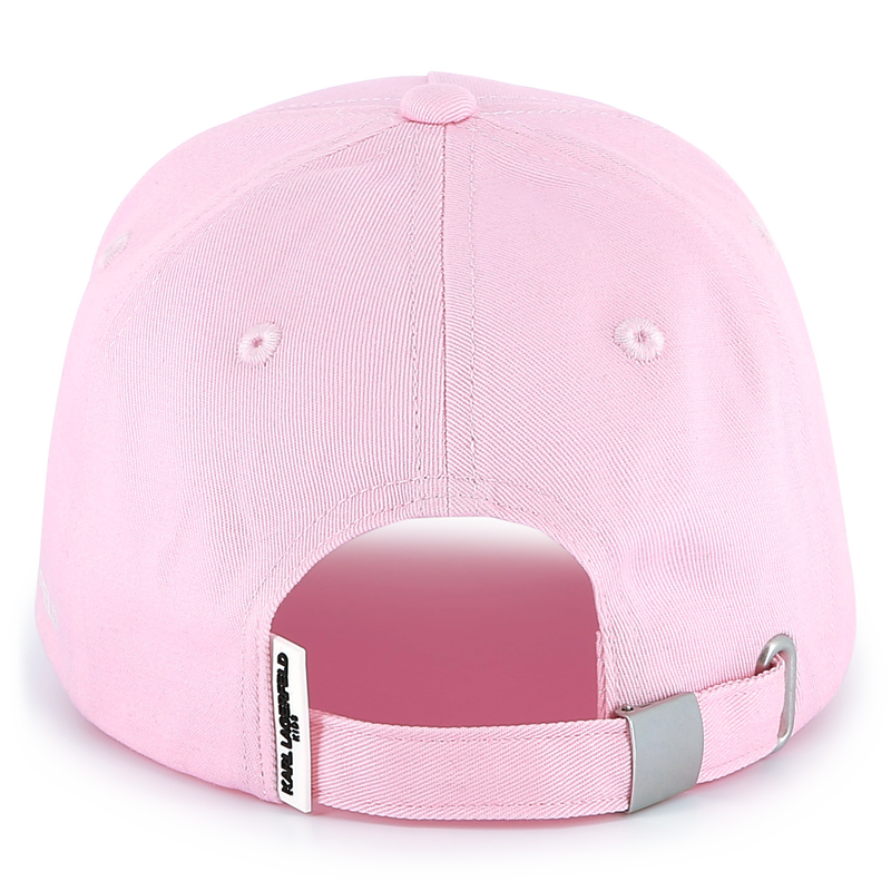 Verstellbares Baumwoll-Cap KARL LAGERFELD KIDS 
                        GIRL