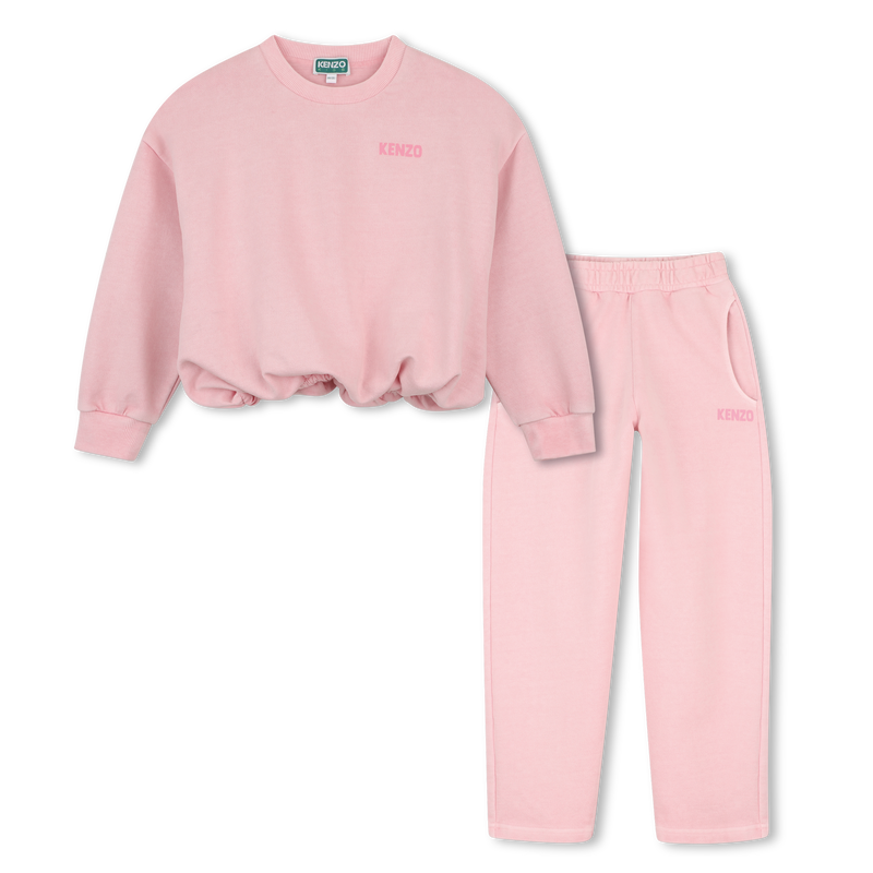 Sweat- und Hosenanzug KENZO KIDS 
                        M&Auml;DCHEN