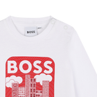 Langarmshirt aus Baumwolle BOSS 
                    BOY