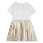 Festkleid aus Materialmix MICHAEL KORS 
                    GIRL