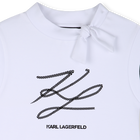 Kurz&auml;rmeliges t-shirt KARL LAGERFELD KIDS 
                    GIRL