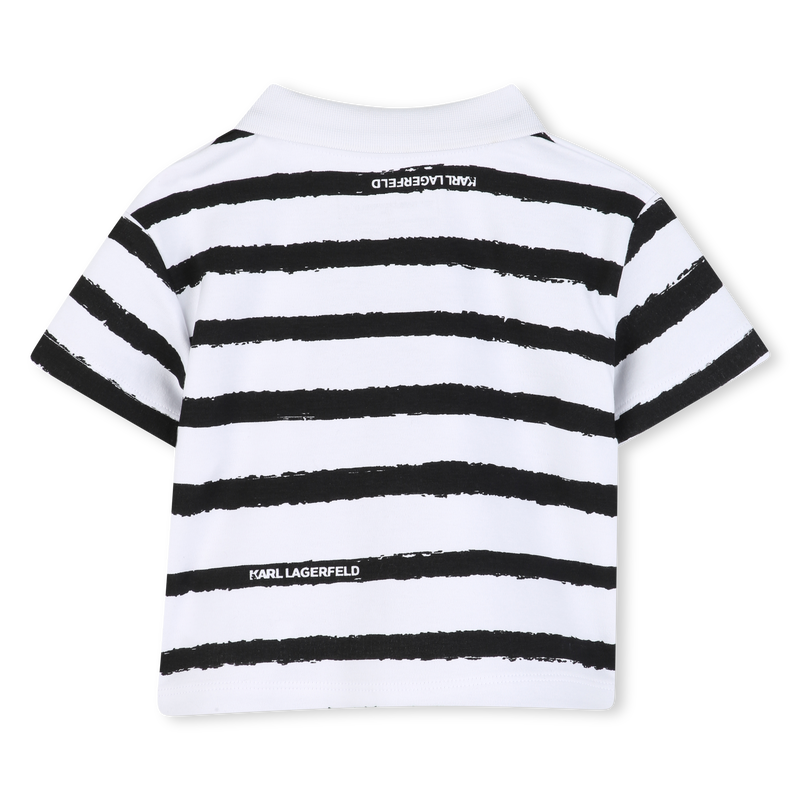 POLO- UND SHORTS-SET KARL LAGERFELD KIDS 
                        BOY