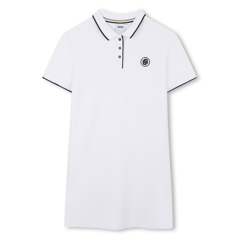 Kurz&auml;rmeliges Polokleid BOSS 
                        GIRL