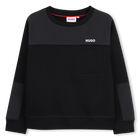 Sweatshirt mit Rundhalsausschnitt HUGO 
                    BOY