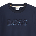 Sweatshirt mit Stickerei BOSS 
                    GIRL