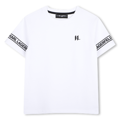 T-Shirt mit kurzen &Auml;rmeln KARL LAGERFELD KIDS BOY