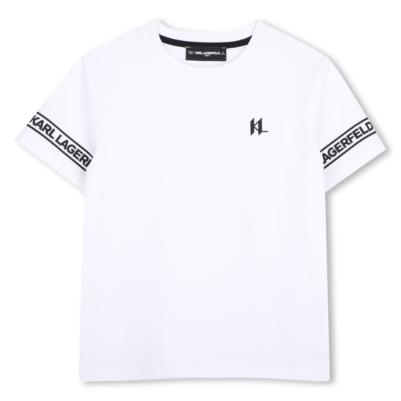 T-Shirt mit kurzen &Auml;rmeln KARL LAGERFELD KIDS 
                        BOY