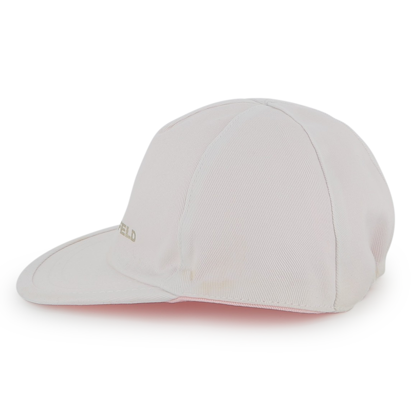 Wendbares Baumwoll-Cap KARL LAGERFELD KIDS 
                        GIRL