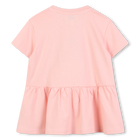 Kurz&auml;rmeliges Kleid KENZO KIDS 
                    GIRL