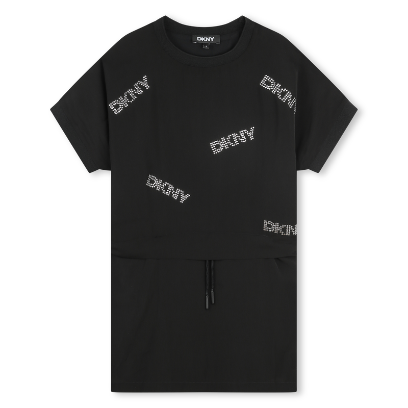 Kurz&auml;rmliges Kleid DKNY 
                        GIRL