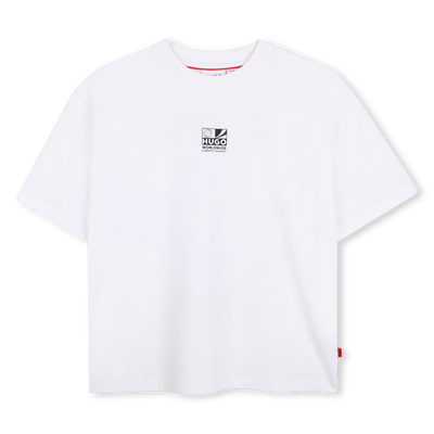 T-Shirt mit kurzen &Auml;rmeln HUGO BOY