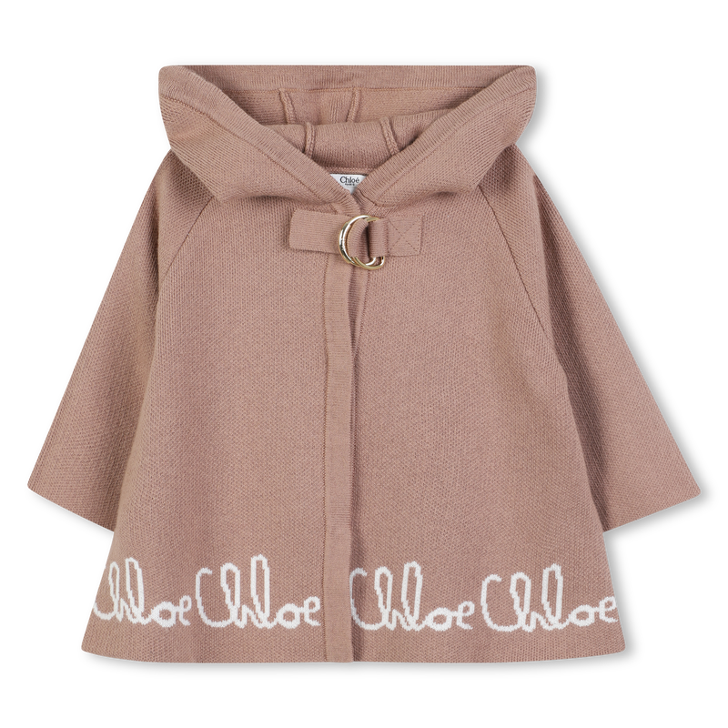 Strick-Umhang mit Kapuze CHLOE 
                        GIRL