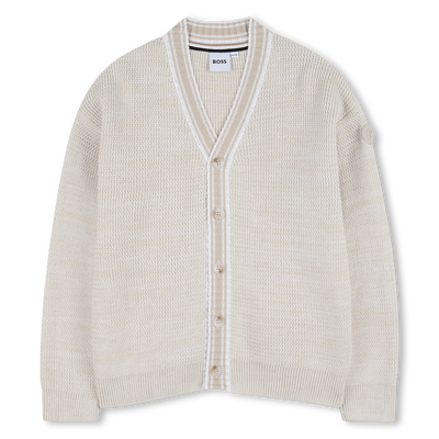 STRICKJACKE MIT KN&Ouml;PFEN BOSS BOY