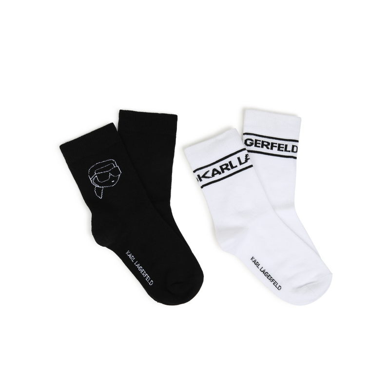 Sockenpackung KARL LAGERFELD KIDS 
                        UNISEX