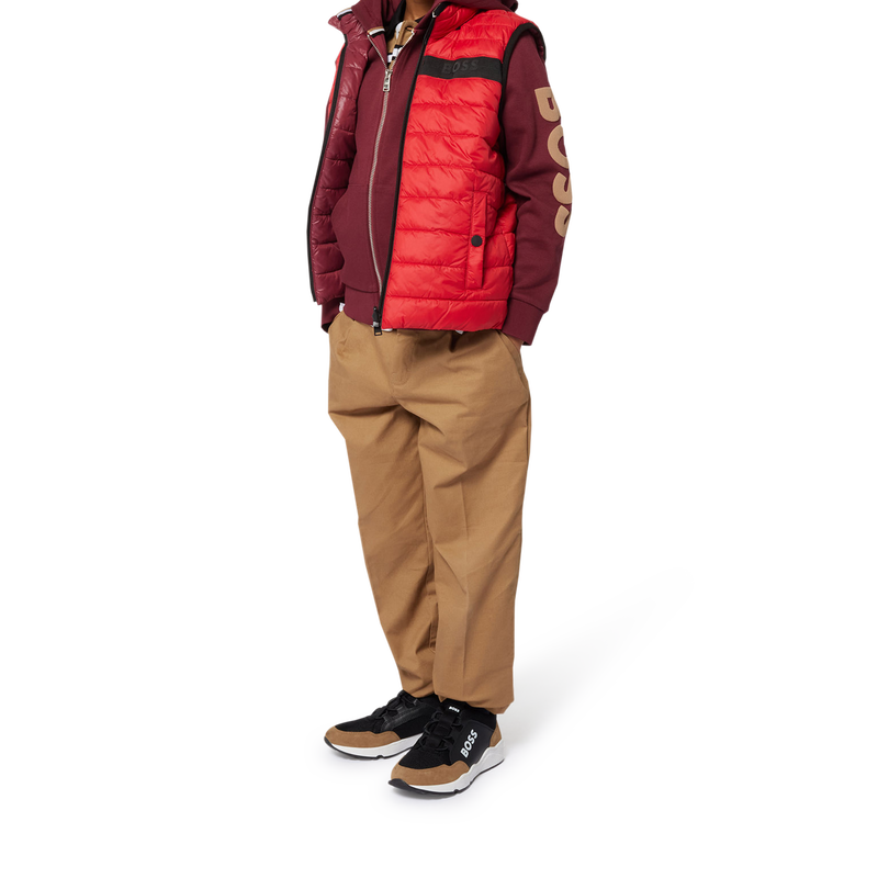 Melierte Hose aus Twill BOSS 
                        BOY