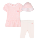 Dreiteiliges Ensemble KENZO KIDS 
                    M&Auml;DCHEN