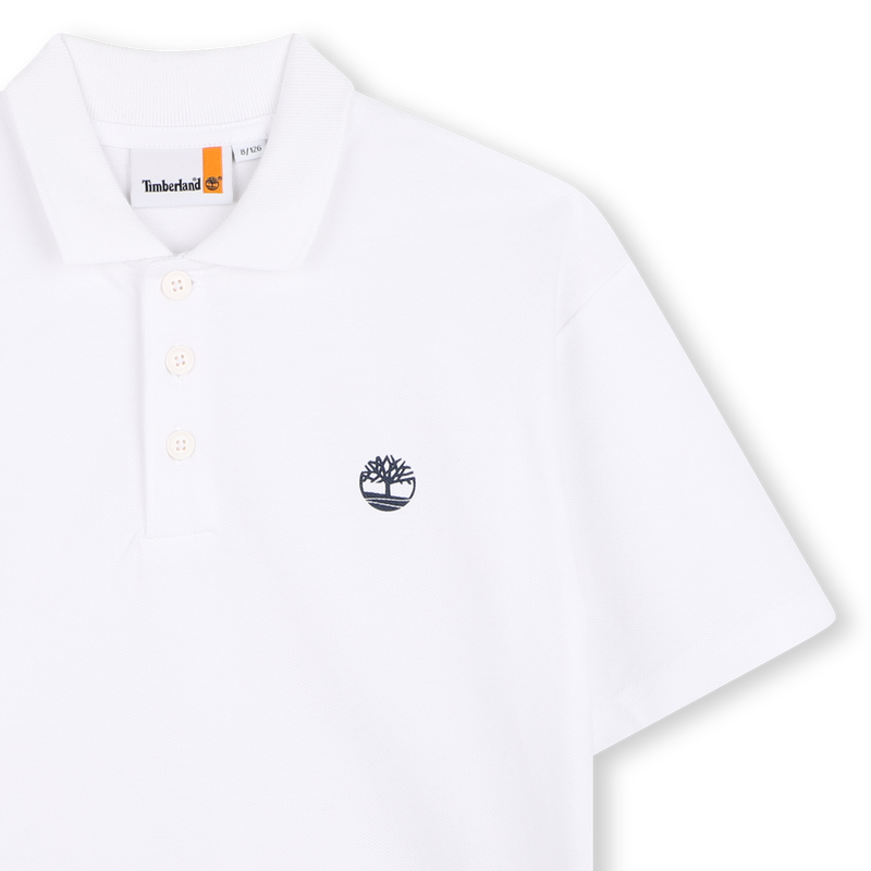 KURZ&Auml;RMELIGES POLOSHIRT MIT LOGO TIMBERLAND 
                        BOY