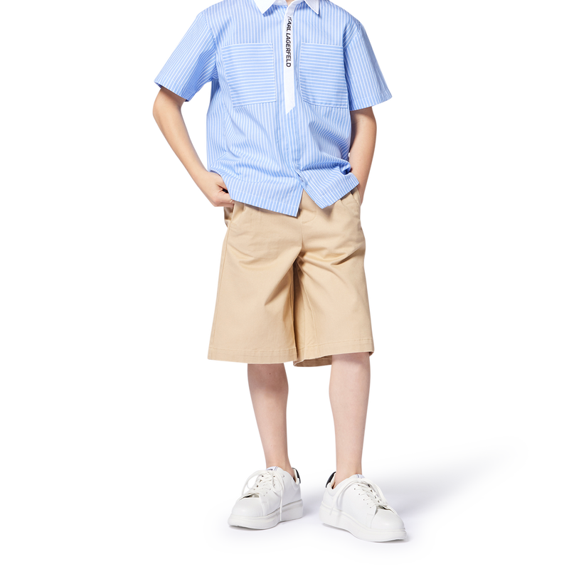 Twill-Bermudas KARL LAGERFELD KIDS 
                        BOY
