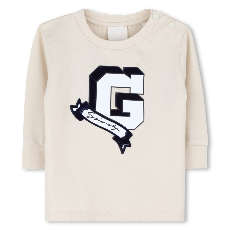 T-Shirt mit Druckknopfverschluss GIVENCHY 
                        BOY