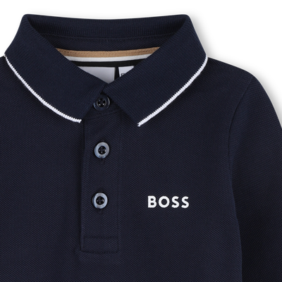 Lang&auml;rmeliges Poloshirt BOSS BOY