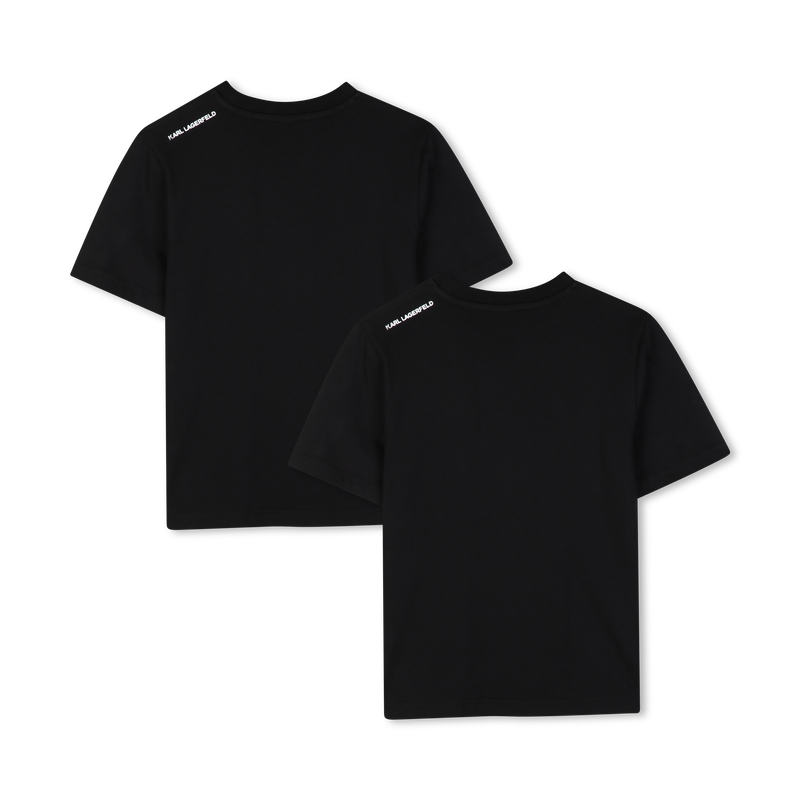 SET MIT 2 KURZ&Auml;RMELIGEN T-SHIRTS KARL LAGERFELD KIDS 
                        BOY