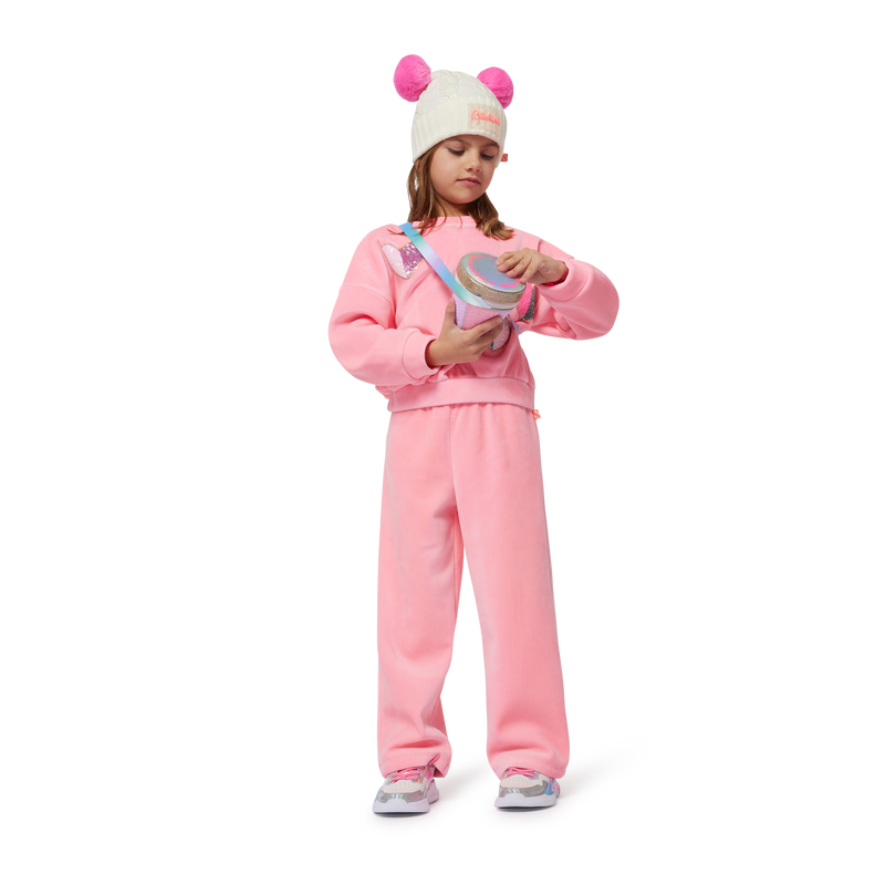 Velours-Sweatshirt BILLIEBLUSH 
                        GIRL