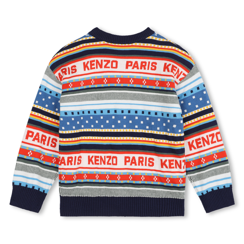 Strickpullover mit Muster KENZO KIDS 
                        BOY