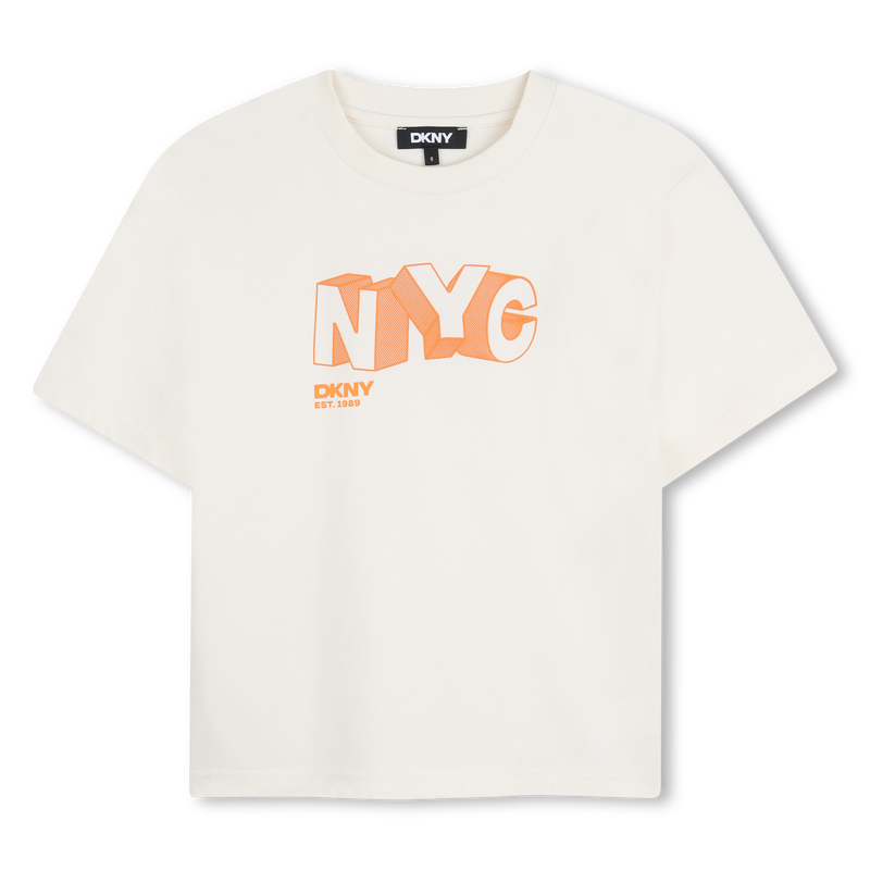 KURZ&Auml;RMELIGES T-SHIRT DKNY 
                        BOY
