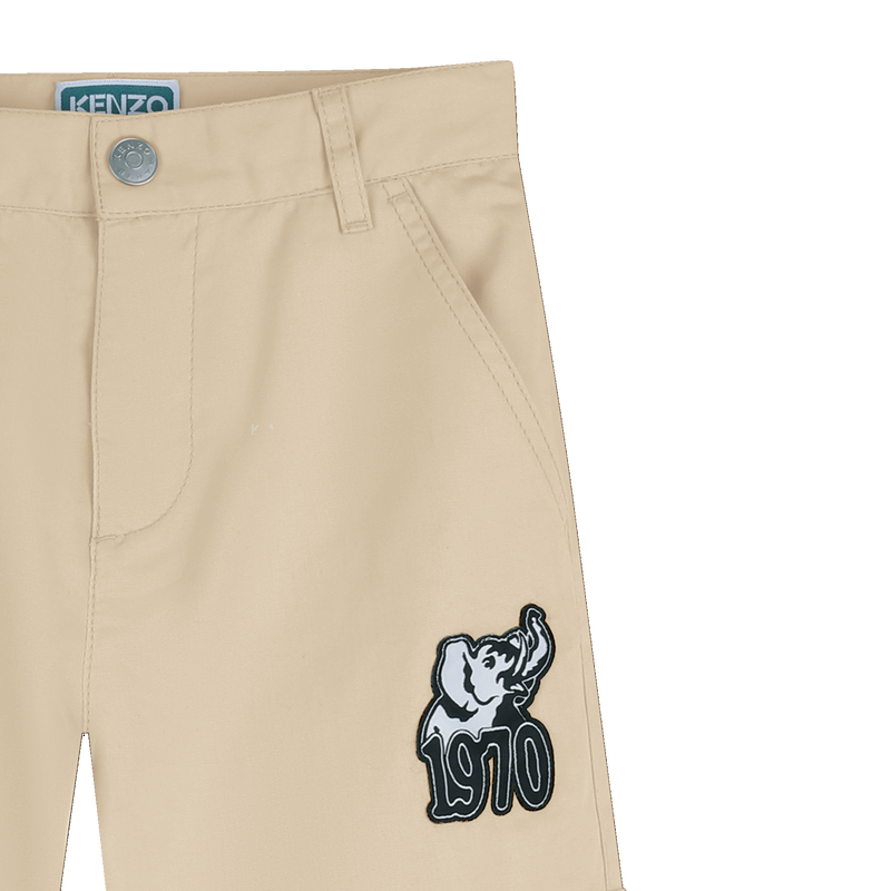 BERMUDASHORTS MIT AUFGESETZTEN TASCHEN KENZO KIDS 
                        BOY