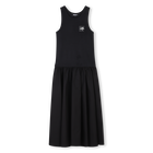 Baumwollkleid im Tanktop-Stil, SCHWARZ, hi-res