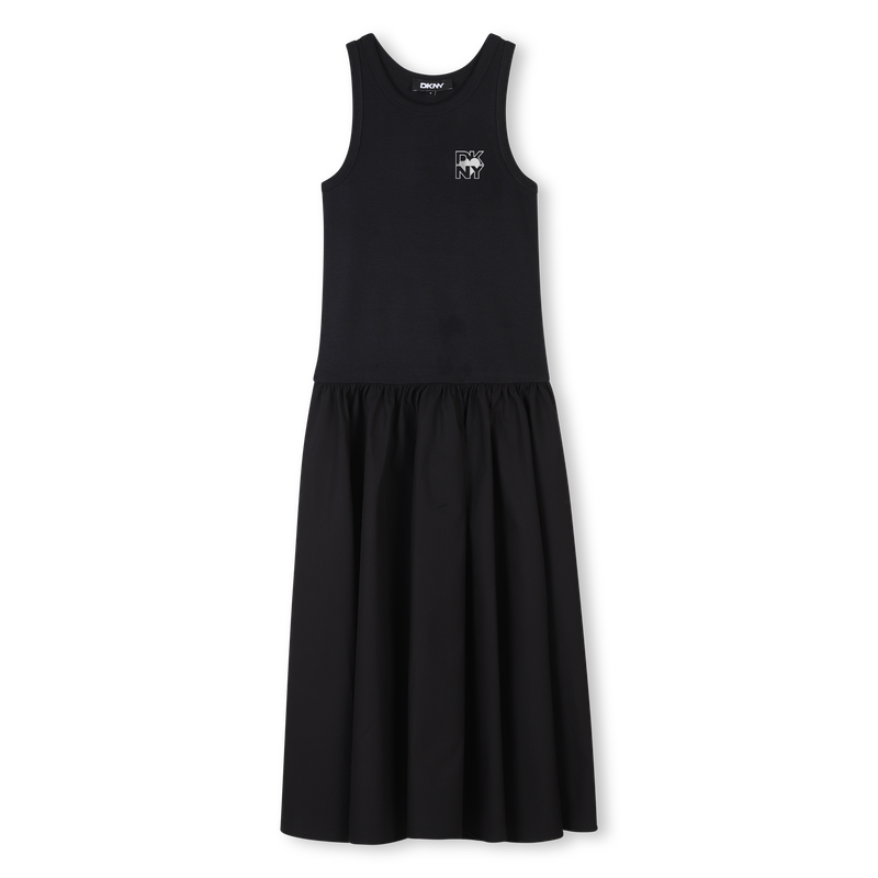 Baumwollkleid im Tanktop-Stil DKNY 
                        GIRL