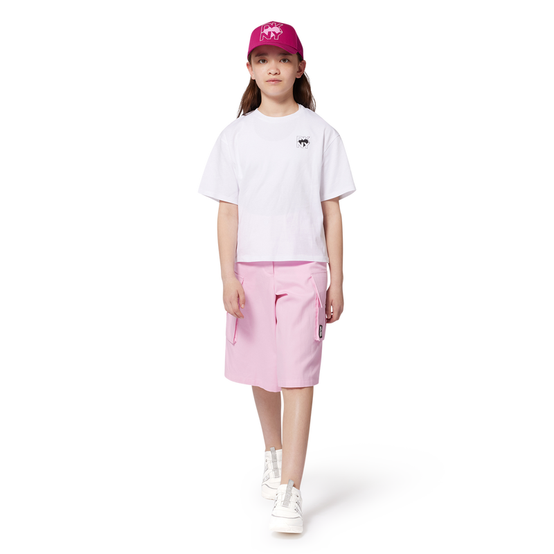 Sneaker aus zwei Materialien DKNY 
                    GIRL
