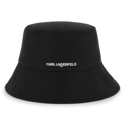 Breitkrempiger Baumwoll-Hut KARL LAGERFELD KIDS GIRL