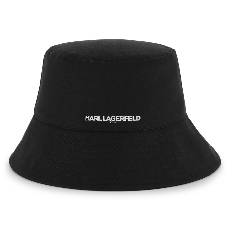 Breitkrempiger Baumwoll-Hut KARL LAGERFELD KIDS 
                        GIRL