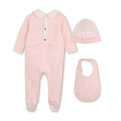 Pyjama-Set mit M&uuml;tze und L&auml;tzchen MICHAEL KORS GIRL