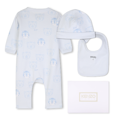 Pyjama-Set mit M&uuml;tze und L&auml;tzchen KENZO KIDS JUNGE