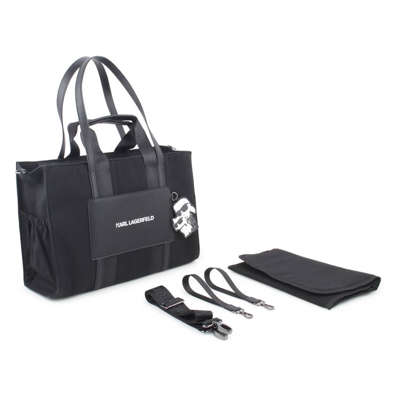 Wickeltasche mit Badge KARL LAGERFELD KIDS 
                        UNISEX