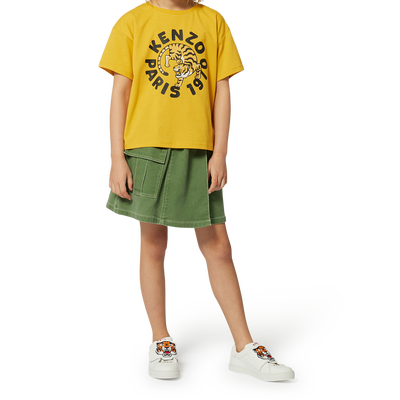 T-Shirt aus Baumwolle KENZO KIDS GIRL