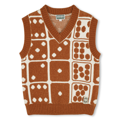&Auml;rmelloser Pullover KENZO KIDS JUNGE