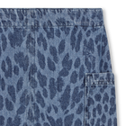 Jeansrock mit Leopardenmuster ZADIG VOLTAIRE 
                    GIRL
