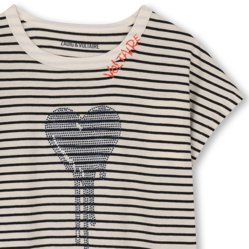KURZ&Auml;RMELIGES T-SHIRT ZADIG & VOLTAIRE 
                        GIRL
