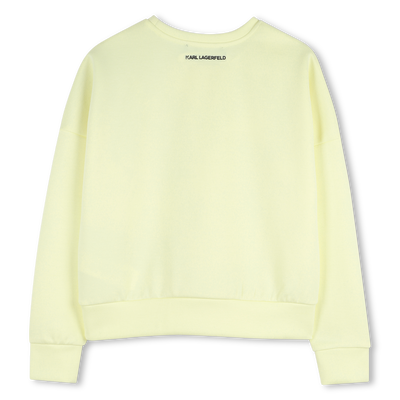 BEDRUCKTES MAXI-SWEATSHIRT KARL LAGERFELD KIDS GIRL