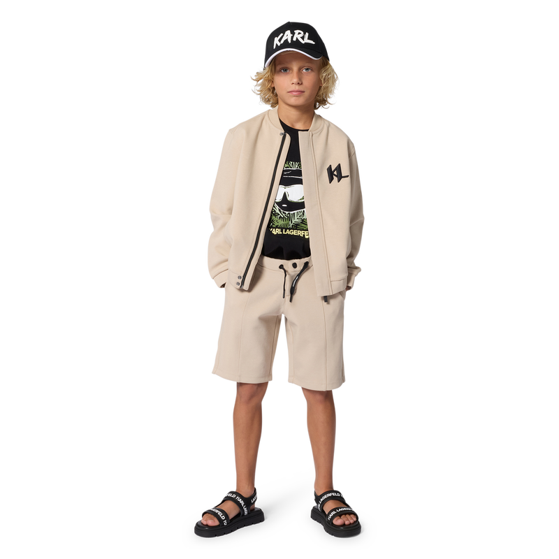 BERMUDASHORTS MIT ELASTISCHEM BUND KARL LAGERFELD KIDS 
                        BOY