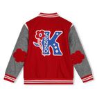Wolljacke mit Stickerei KENZO KIDS 
                    GIRL